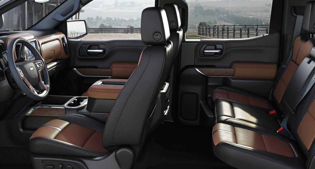 2022 Chevy Silverado LTZ Interior