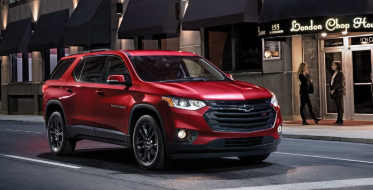 2023 Chevrolet Traverse Redline Edition Exterior