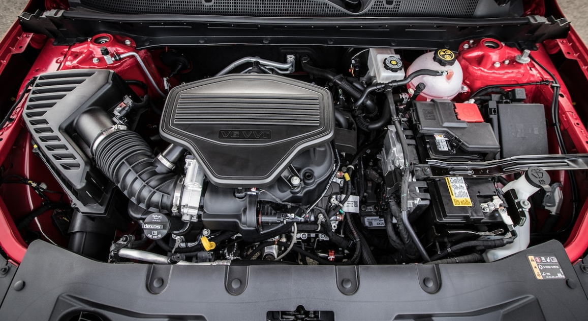 2023 Chevy Traverse RS Engine