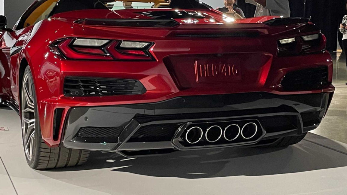 2023 Chevy Corvette Convertible Engine