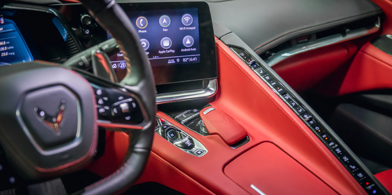 2023 Chevy Corvette Convertible Interior